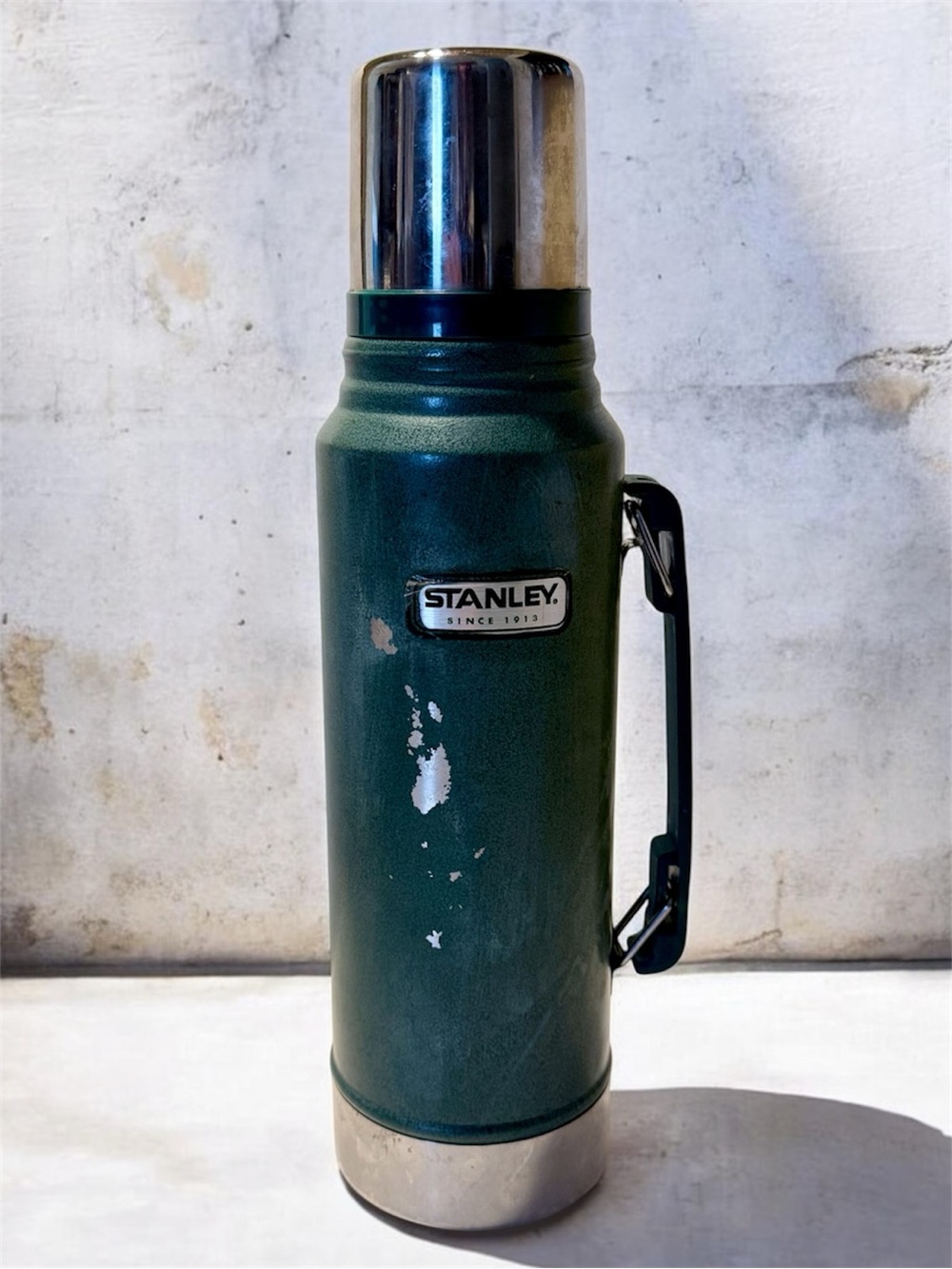 Stanley Classic Vacuum Insulated Thermos Hammertone Green 1.1 Qt 1.0L Coffee